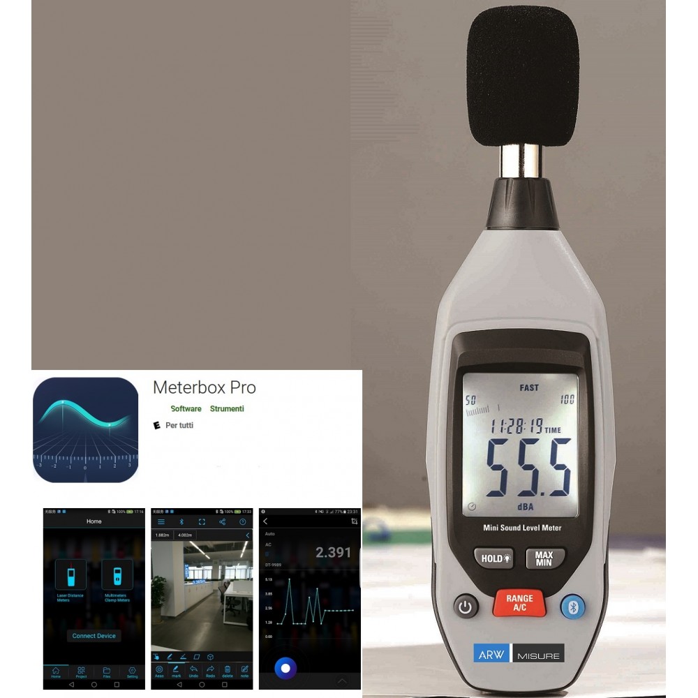 Compact Sound Level Meter ARW-95